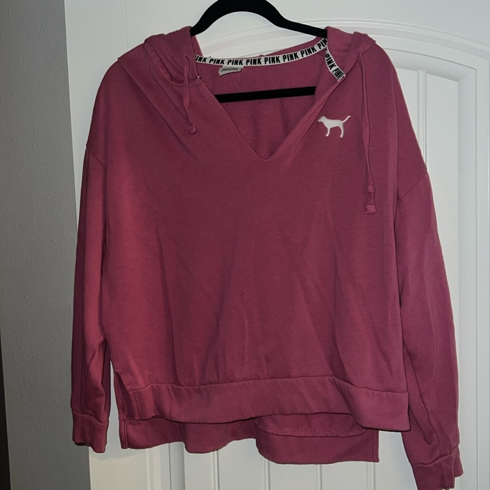 PINK pullover sweatshirt size M